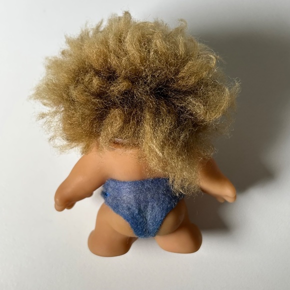Vintage 1965 Thomas Dam Baby Monkey Troll Doll RARE VHTF (B9) - Picture 16 of 16